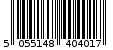 Γραμμωτός κωδικός 5055148404017