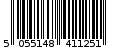 Γραμμωτός κωδικός 5055148411251