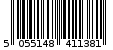 Γραμμωτός κωδικός 5055148411381
