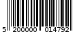 Γραμμωτός κωδικός 5200000014792