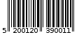 Γραμμωτός κωδικός 5200120390011