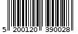 Γραμμωτός κωδικός 5200120390028