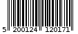 Γραμμωτός κωδικός 5200124120171