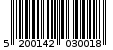 Γραμμωτός κωδικός 5200142030018