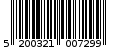 Γραμμωτός κωδικός 5200321007299