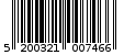 Γραμμωτός κωδικός 5200321007466