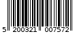 Γραμμωτός κωδικός 5200321007572