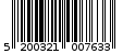Γραμμωτός κωδικός 5200321007633