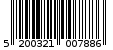 Γραμμωτός κωδικός 5200321007886