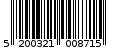 Γραμμωτός κωδικός 5200321008715
