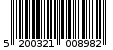 Γραμμωτός κωδικός 5200321008982
