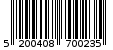 Γραμμωτός κωδικός 5200408700235