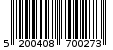 Γραμμωτός κωδικός 5200408700273