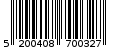 Γραμμωτός κωδικός 5200408700327