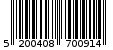 Γραμμωτός κωδικός 5200408700914
