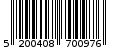 Γραμμωτός κωδικός 5200408700976