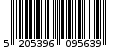 Γραμμωτός κωδικός 5205396095639