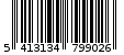 Γραμμωτός κωδικός 5413134799026