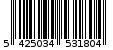 Γραμμωτός κωδικός 5425034531804