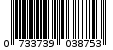 Γραμμωτός κωδικός 733739038753