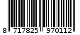 Γραμμωτός κωδικός 8717825970112