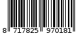 Γραμμωτός κωδικός 8717825970181